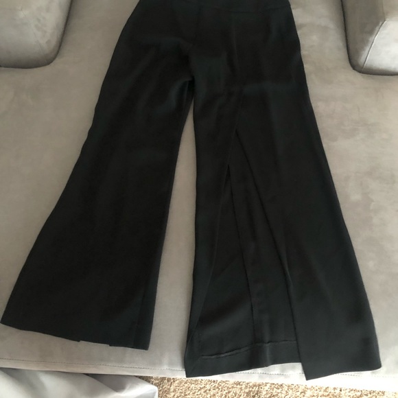 CACHE HOST PICK black pants. Unique sexy slit on one front leg and one back leg. - Picture 2 of 16
